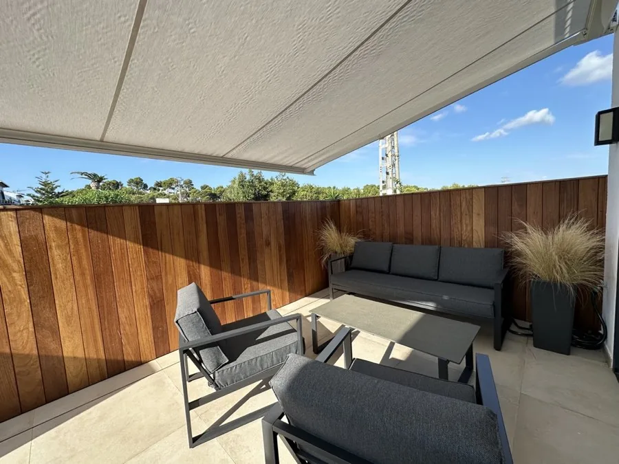 Terraza cubierta, 40 m²