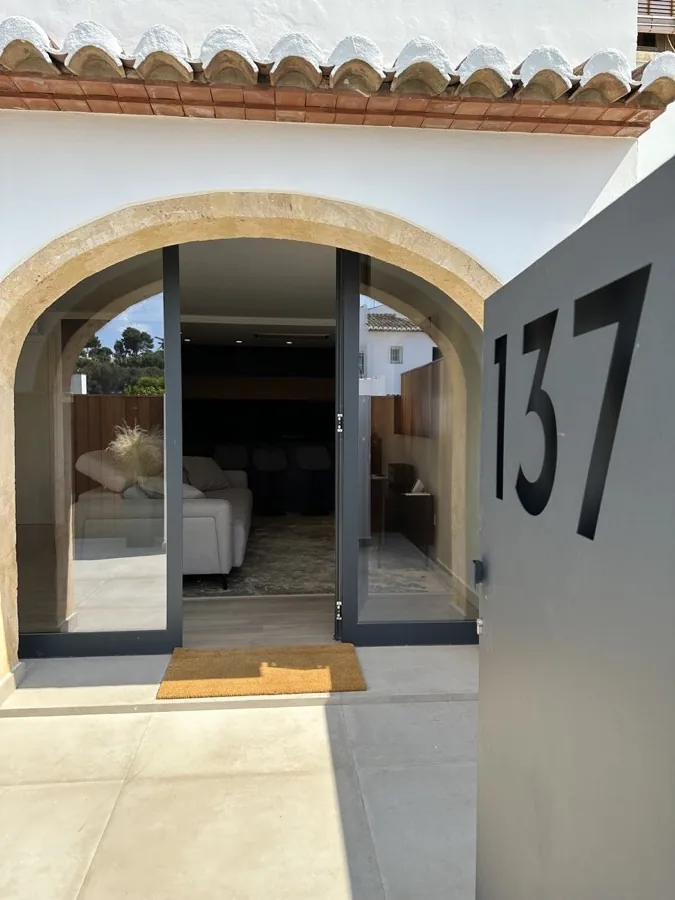 Entrada de la casa